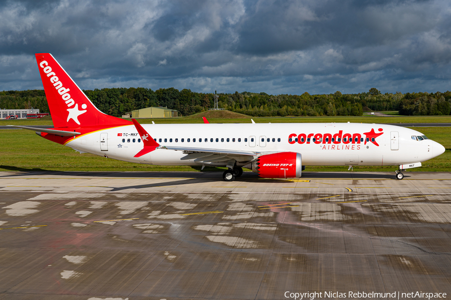 Corendon Airlines Boeing 737-8 MAX (TC-MKF) | Photo 593019