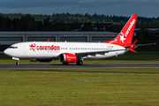Corendon Airlines Boeing 737-8 MAX (TC-MKF) at  Rostock-Laage, Germany