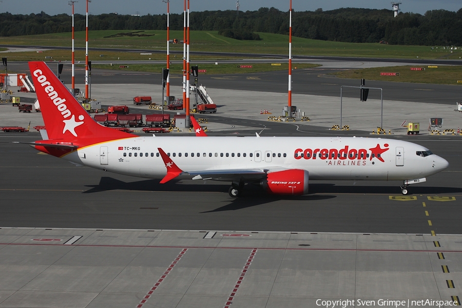 Corendon Airlines Boeing 737-8 MAX (TC-MKG) | Photo 590604