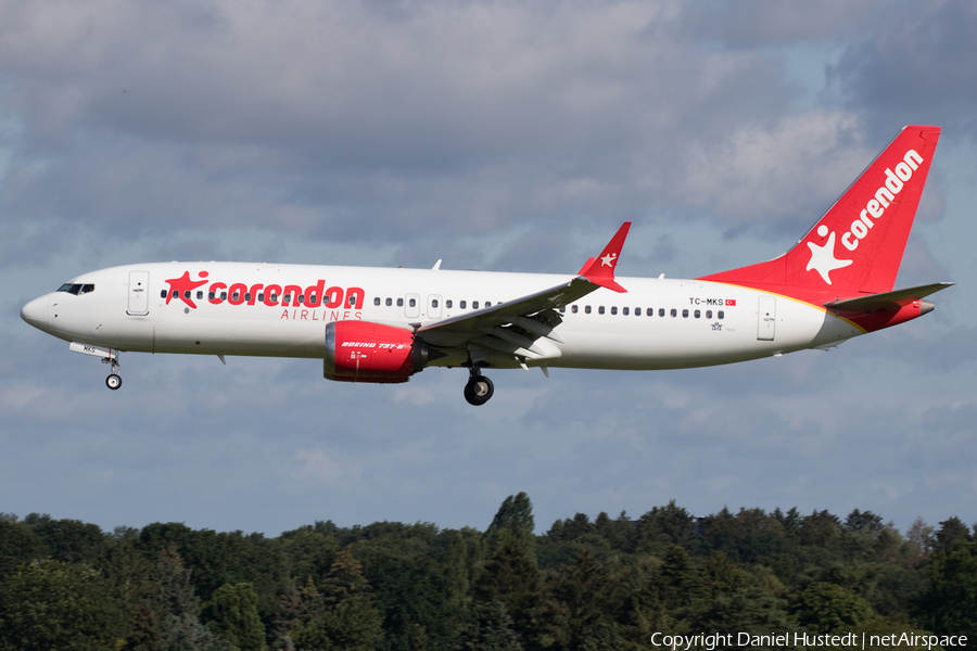 Corendon Airlines Boeing 737-8 MAX (TC-MKS) | Photo 643824