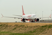 Corendon Airlines Boeing 737-8 MAX (TC-MKS) at  Amsterdam - Schiphol, Netherlands