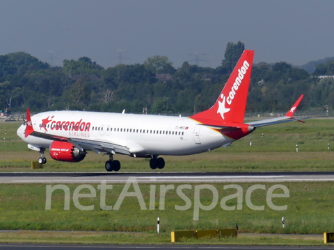 Corendon Airlines Boeing 737-8 MAX (TC-MKS) at  Dusseldorf - International, Germany