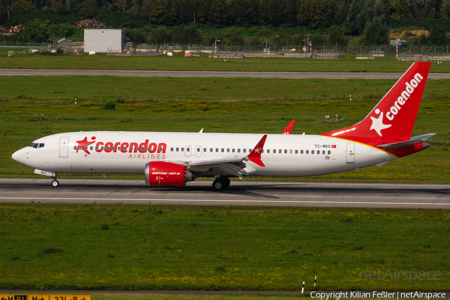 Corendon Airlines Boeing 737-8 MAX (TC-MKS) | Photo 471433