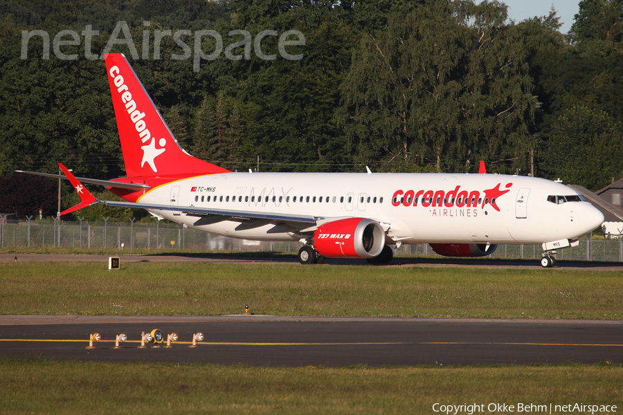 Corendon Airlines Boeing 737-8 MAX (TC-MKS) | Photo 250553