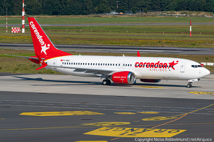 Corendon Airlines Boeing 737-8 MAX (TC-MKS) | Photo 462746