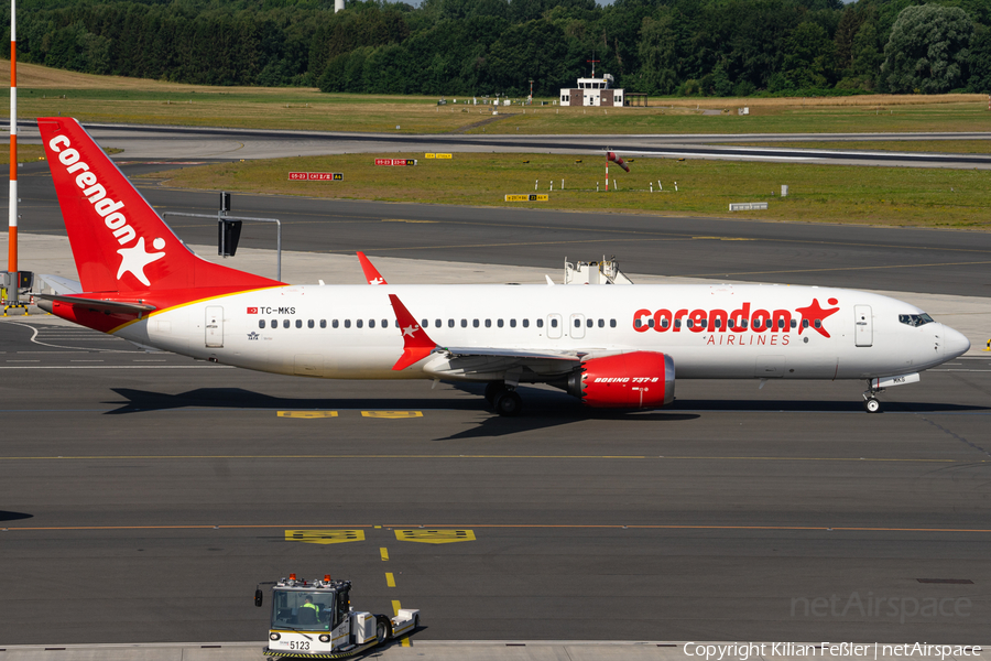 Corendon Airlines Boeing 737-8 MAX (TC-MKS) | Photo 518756