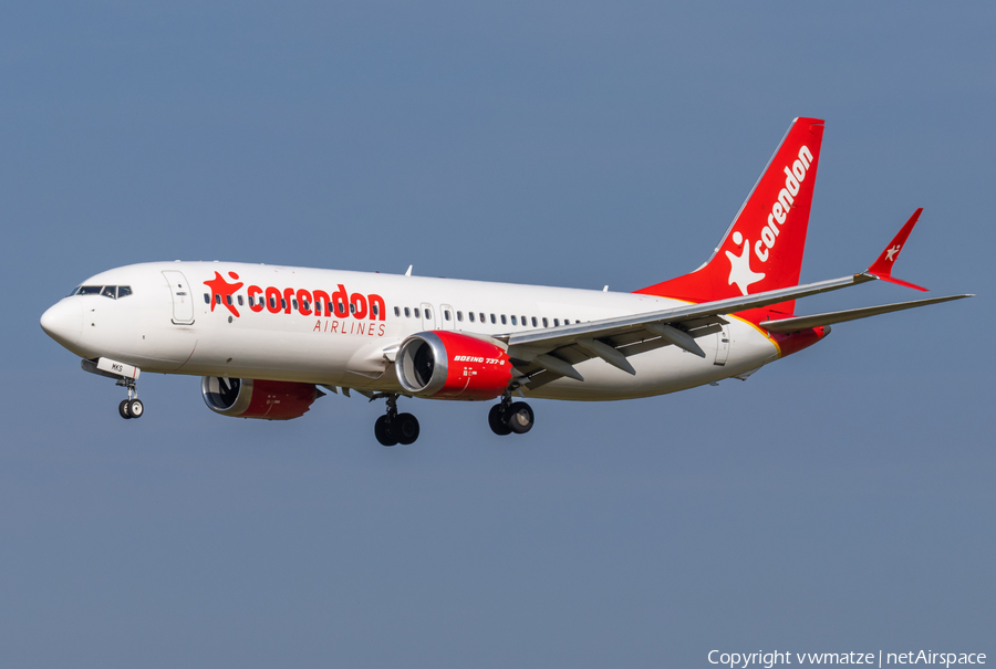 Corendon Airlines Boeing 737-8 MAX (TC-MKS) | Photo 518881