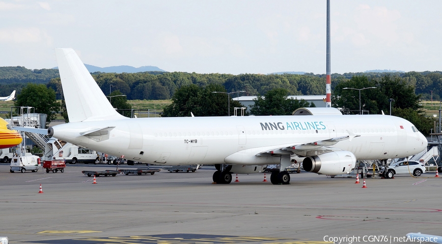 MNG Airlines Airbus A321-231(P2F) (TC-MYB) | Photo 633288