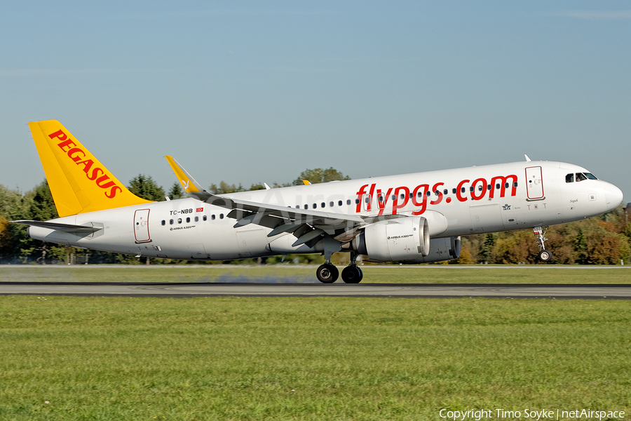 Pegasus Airlines Airbus A320-251N (TC-NBB) | Photo 269472