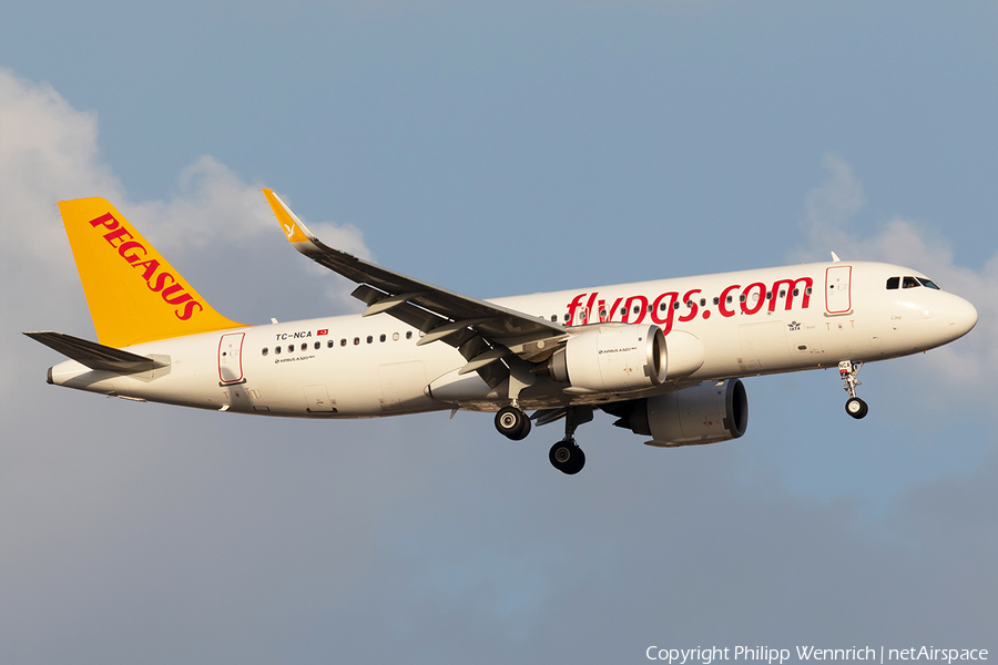 Pegasus Airlines Airbus A320-251N (TC-NCA) | Photo 333907
