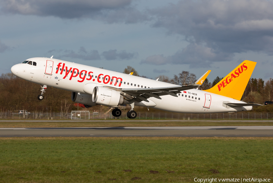 Pegasus Airlines Airbus A320-251N (TC-NCB) | Photo 503025