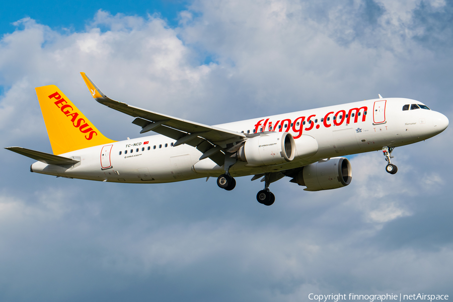 Pegasus Airlines Airbus A320-251N (TC-NCD) | Photo 456837