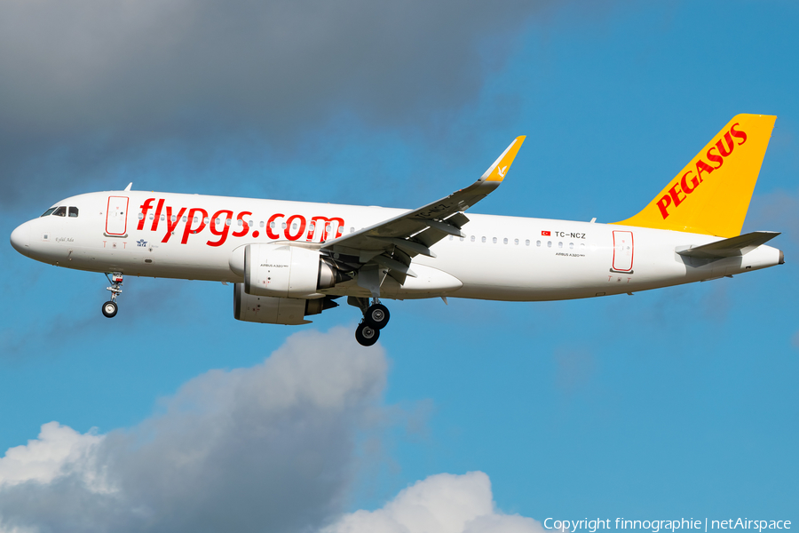 Pegasus Airlines Airbus A320-251N (TC-NCZ) | Photo 591080