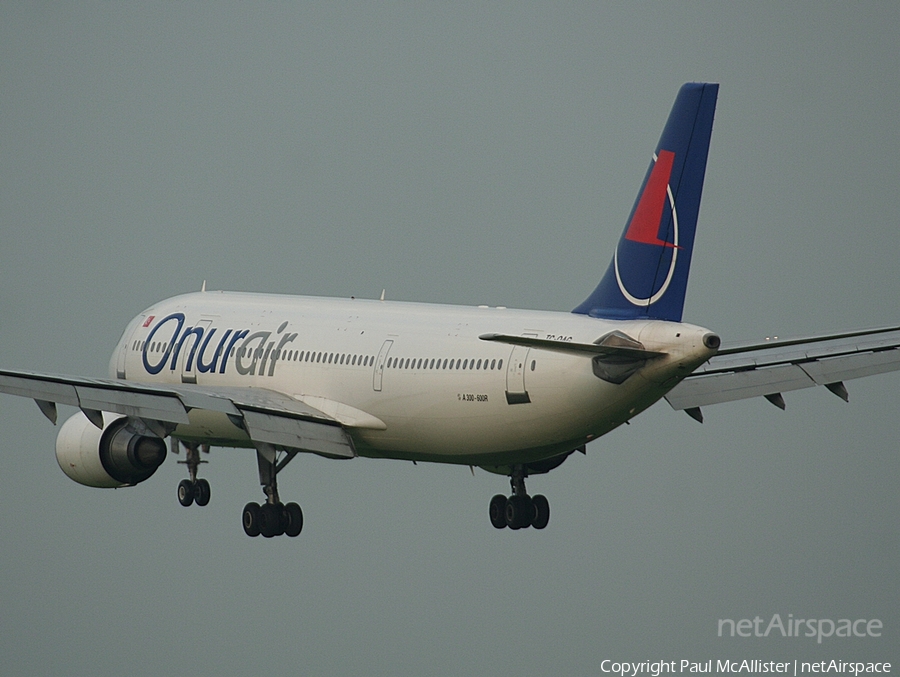 Onur Air Airbus A300B4-605R (TC-OAG) | Photo 38468