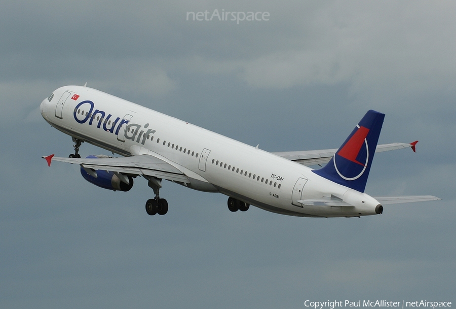 Onur Air Airbus A321-231 (TC-OAI) | Photo 4113