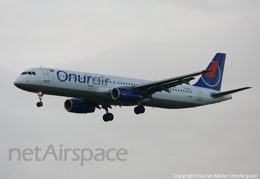 Onur Air Airbus A321-231 (TC-OAL) | Photo 3775