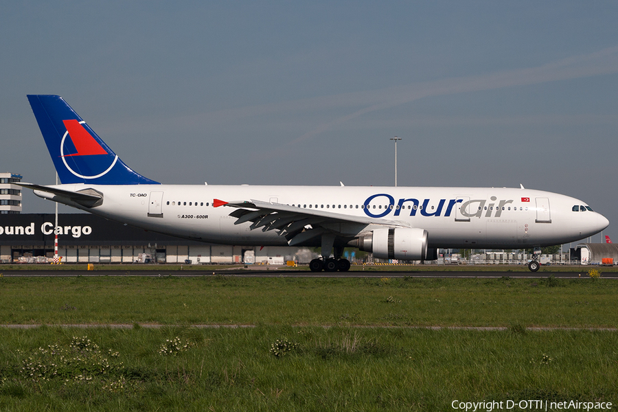 Onur Air Airbus A300B4-605R (TC-OAO) | Photo 199454
