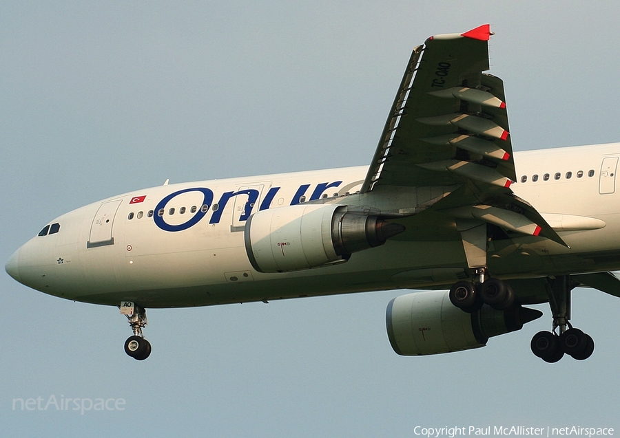 Onur Air Airbus A300B4-605R (TC-OAO) | Photo 38309