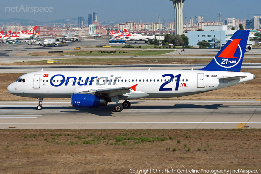 Onur Air Airbus A320-232 (TC-OBD) | Photo 33774