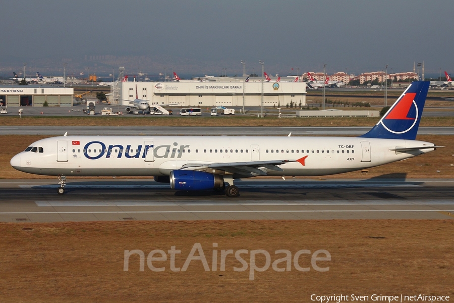 Onur Air Airbus A321-231 (TC-OBF) | Photo 81961