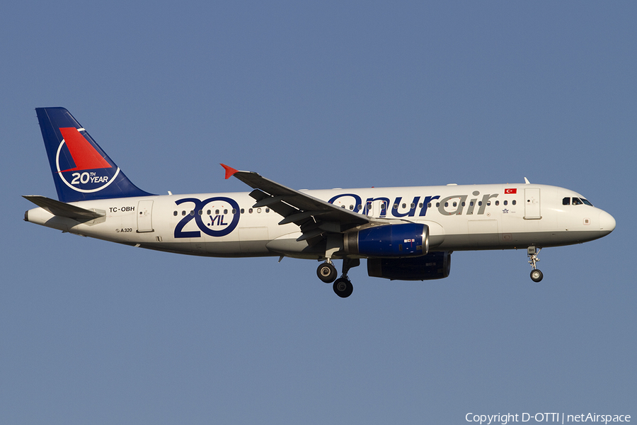 Onur Air Airbus A320-233 (TC-OBH) | Photo 392668