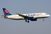 Onur Air Airbus A320-233 (TC-OBI) at  Amsterdam - Schiphol, Netherlands
