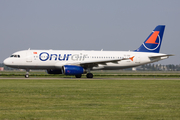 Onur Air Airbus A320-233 (TC-OBI) at  Amsterdam - Schiphol, Netherlands