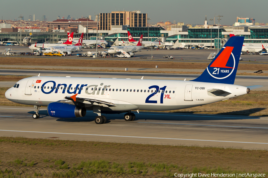 Onur Air Airbus A320-233 (TC-OBI) | Photo 33450