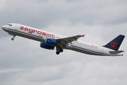 Zagrosjet Airbus A321-231 (TC-OBJ) at  Dusseldorf - International, Germany