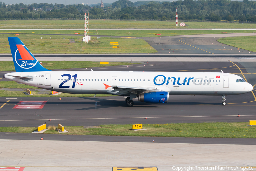 Onur Air Airbus A321-231 (TC-OBK) | Photo 63529