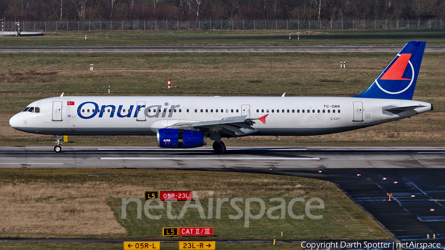 Onur Air Airbus A321-231 (TC-OBK) | Photo 254785