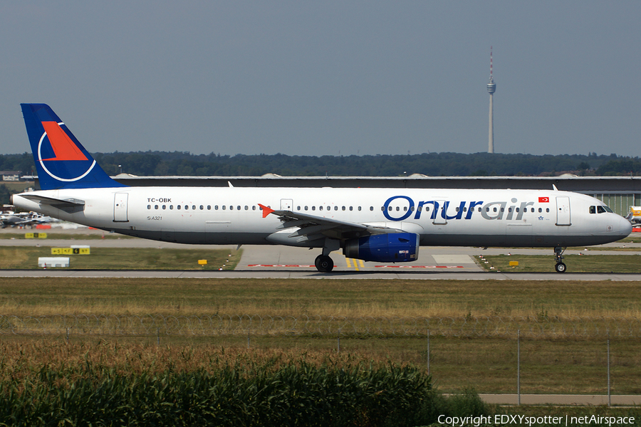 Onur Air Airbus A321-231 (TC-OBK) | Photo 275955
