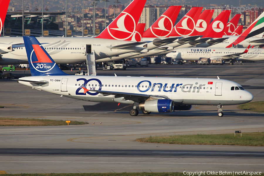 Onur Air Airbus A320-232 (TC-OBM) | Photo 37359