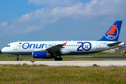 Onur Air Airbus A320-232 (TC-OBM) at  Lisbon - Portela, Portugal