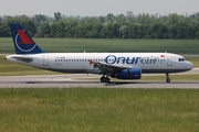 Onur Air Airbus A320-232 (TC-OBM) at  Vienna - Schwechat, Austria