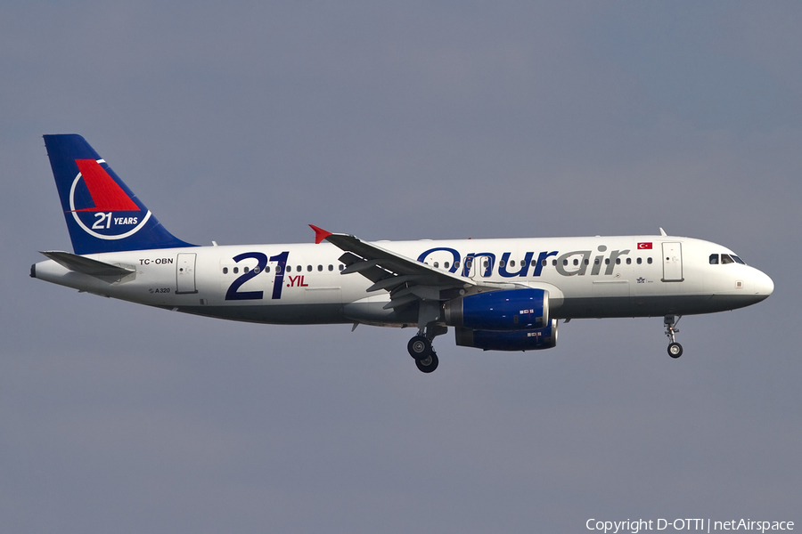 Onur Air Airbus A320-232 (TC-OBN) | Photo 409804