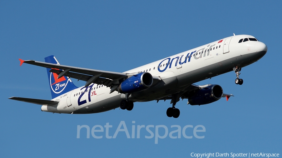 Onur Air Airbus A321-231 (TC-OBR) | Photo 211421