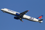 Onur Air Airbus A321-231 (TC-OBR) at  Barcelona - El Prat, Spain
