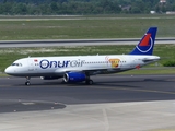 Onur Air Airbus A320-232 (TC-OBS) at  Dusseldorf - International, Germany