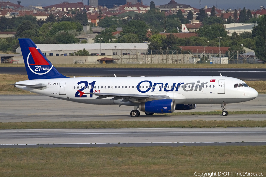 Onur Air Airbus A320-232 (TC-OBS) | Photo 409455
