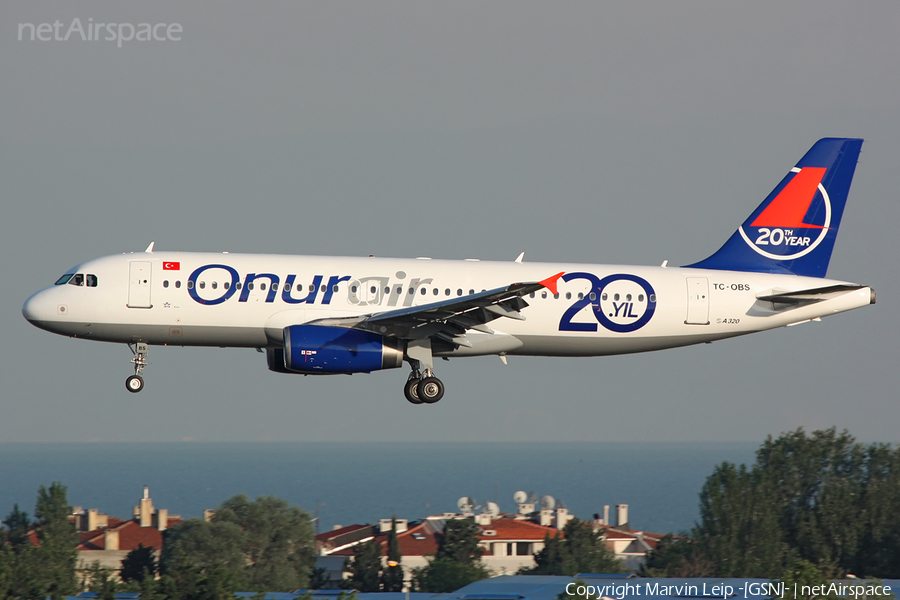 Onur Air Airbus A320-232 (TC-OBS) | Photo 48463