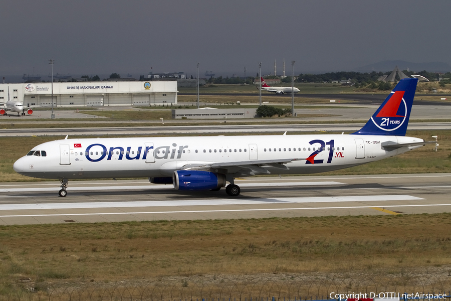 Onur Air Airbus A321-231 (TC-OBV) | Photo 409828