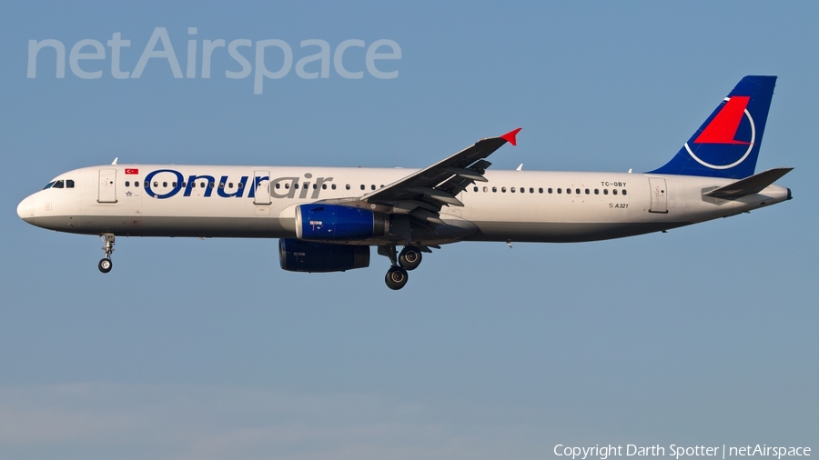 Onur Air Airbus A321-231 (TC-OBY) | Photo 181344