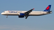 Onur Air Airbus A321-231 (TC-OBY) at  Dusseldorf - International, Germany