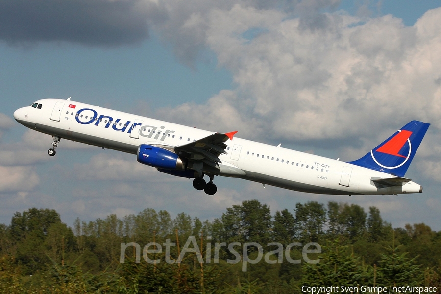 Onur Air Airbus A321-231 (TC-OBY) | Photo 55354