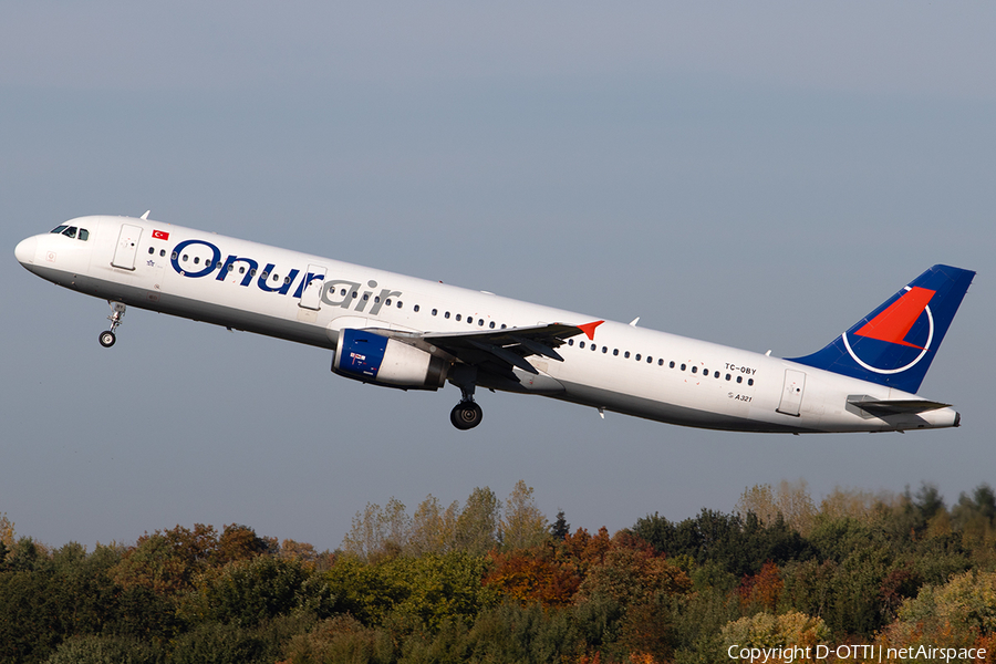 Onur Air Airbus A321-231 (TC-OBY) | Photo 269298