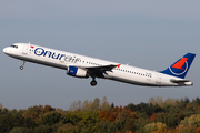 Onur Air Airbus A321-231 (TC-OBY) at  Hamburg - Fuhlsbuettel (Helmut Schmidt), Germany