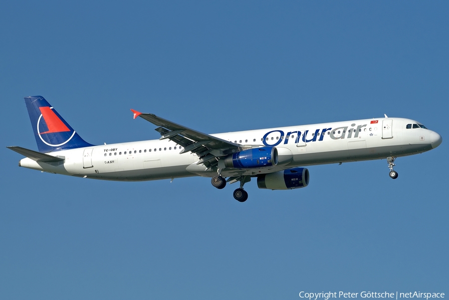 Onur Air Airbus A321-231 (TC-OBY) | Photo 326583