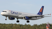 Onur Air Airbus A321-231 (TC-OBY) at  Hamburg - Fuhlsbuettel (Helmut Schmidt), Germany