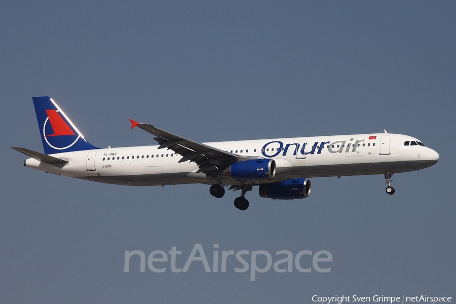 Onur Air Airbus A321-231 (TC-OBZ) | Photo 84017